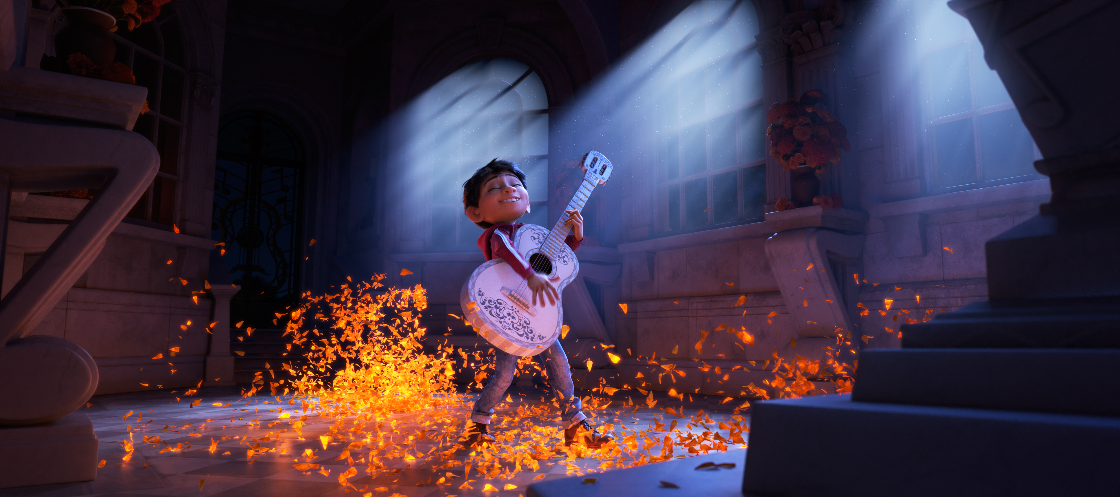 Miguel dans le premier film Coco de Disney et Pixar